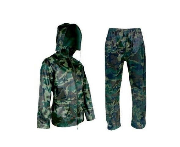 Rainproof set jacket + pants Military XXL (KPL3065)
