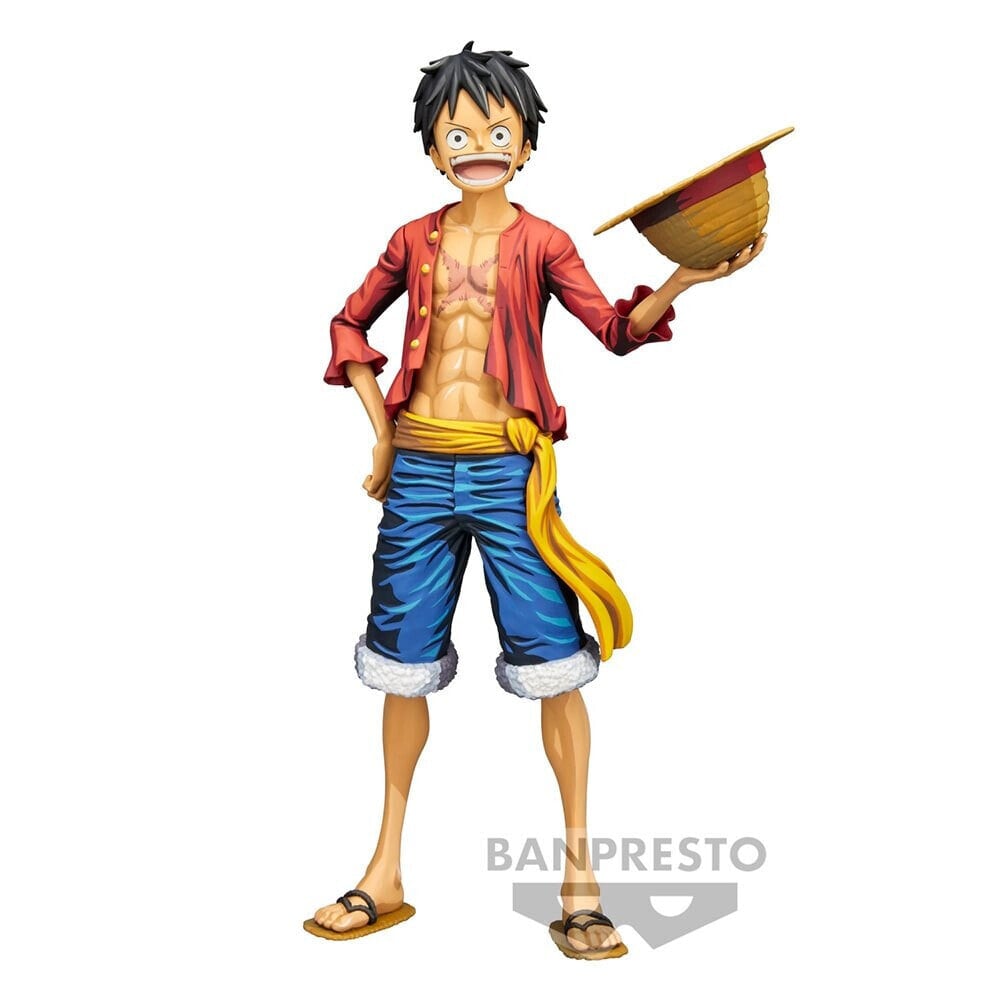 BANDAI One Piece Monkey D Luffy Grandista Nero Manga Dimensions Figure