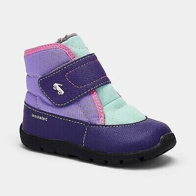 See Kai Run Basics Toddler Blake Sneaker Boots - Purple 4