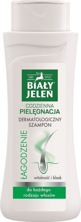 Bialy Jelen Dermatological Soothing Hair Shampoo Успокаивающий дерматологический шампунь для всех типов волос 300 мл