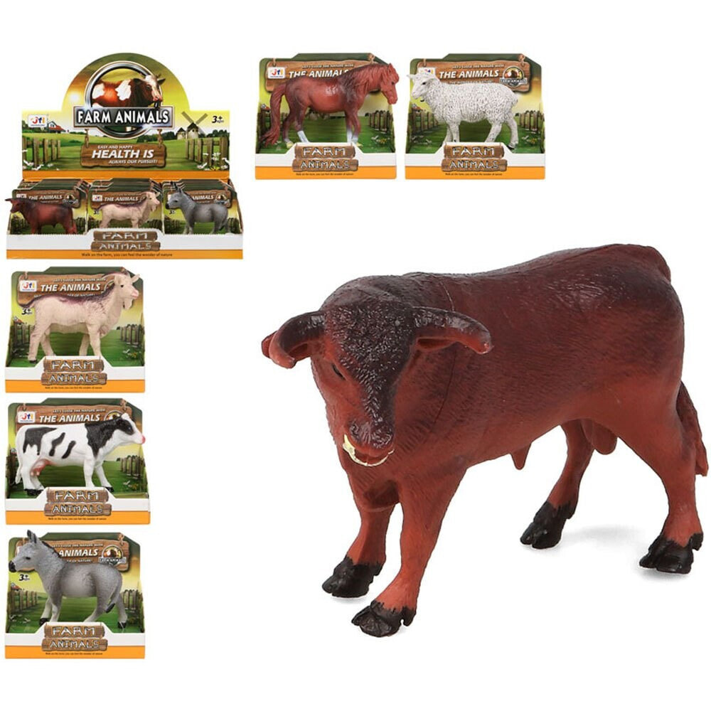 ATOSA Farm Animals 10.5x9 cm 6 Assorted Figure