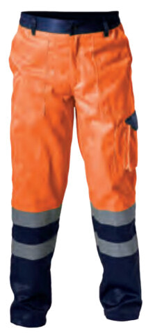 Lahti Pro Warning summer trousers size M orange (L4100302)