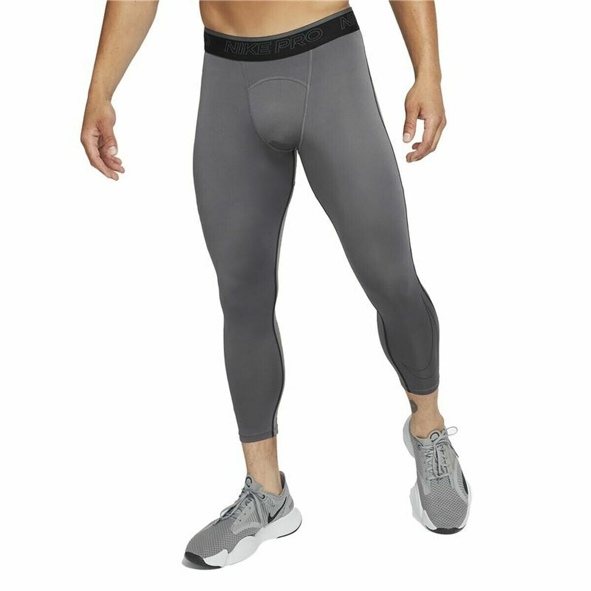 Sports Leggings for Men Nike Pro Dri-FIT Dark grey