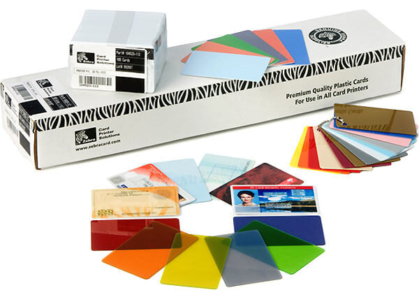 Zebra Premier PVC 10 mil (500) визитная карточка 500 шт 104523-210
