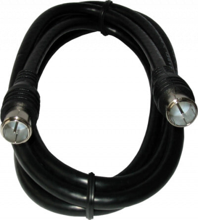 KREILING F 75Q – 112 коаксиальный кабель 2,5 m Черный 10296