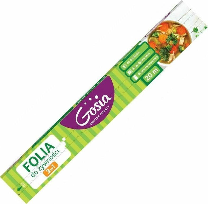 Politan Gosia Food Foil 20m 3in1 With Knife 6406