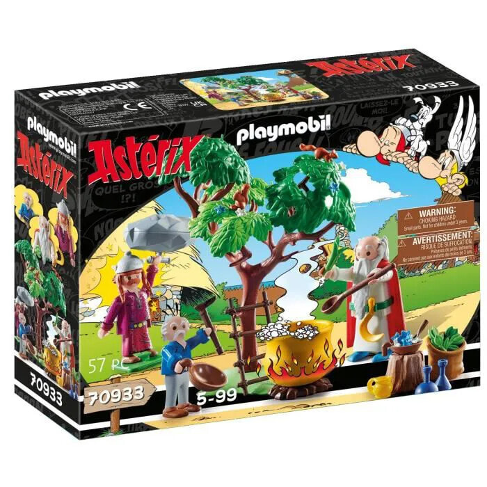 PLAYMOBIL - 70933 - Asterix: Getafix und Zaubertrankkessel