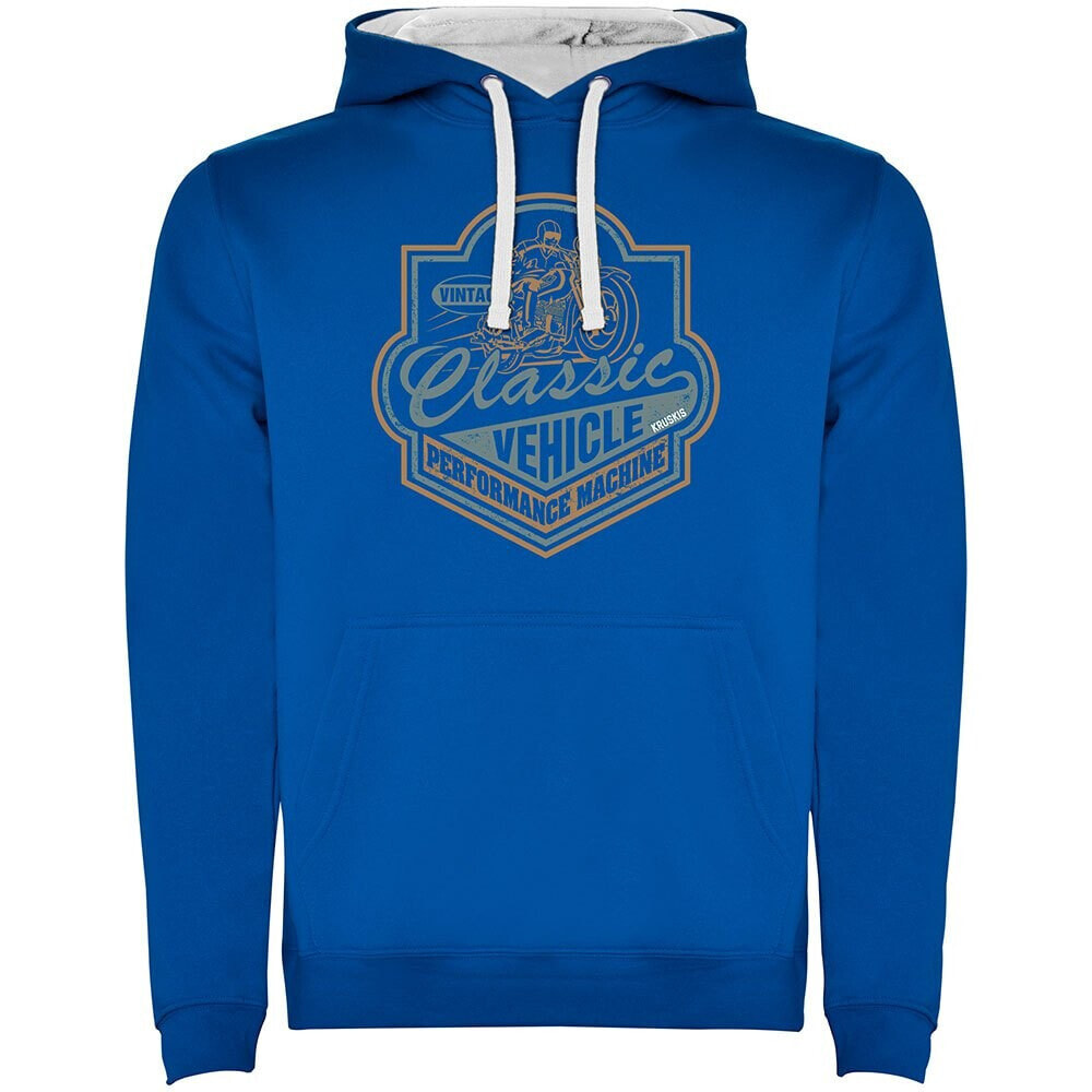 KRUSKIS Classic Vehicle Two Colour hoodie