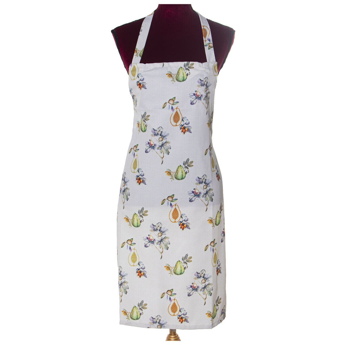 Apron Alexandra House Living JULIA White Textile 72 x 83 x 1 cm