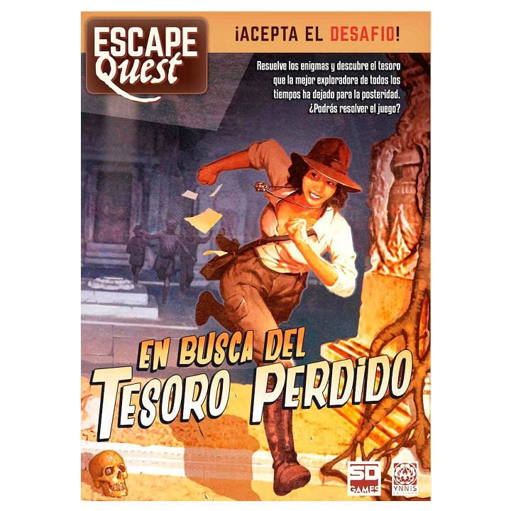 SD GAMES Escape Quest En Busca Del Tesoro Perdido Spanish Board Game