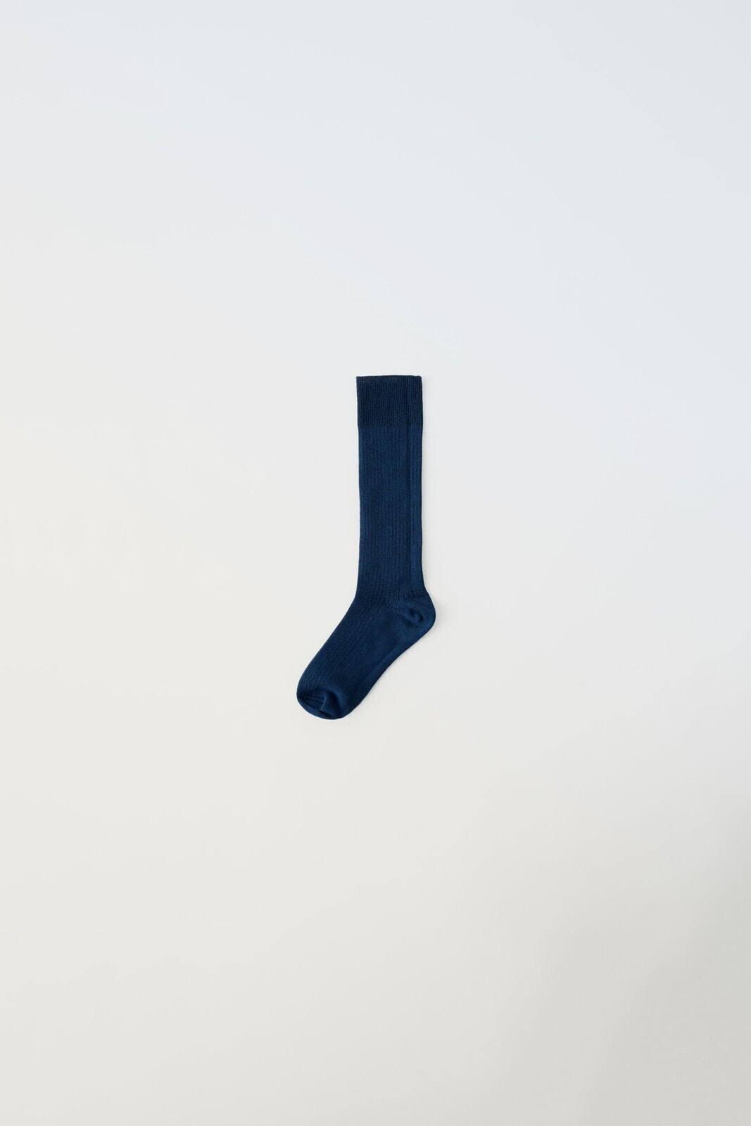 Long knit socks