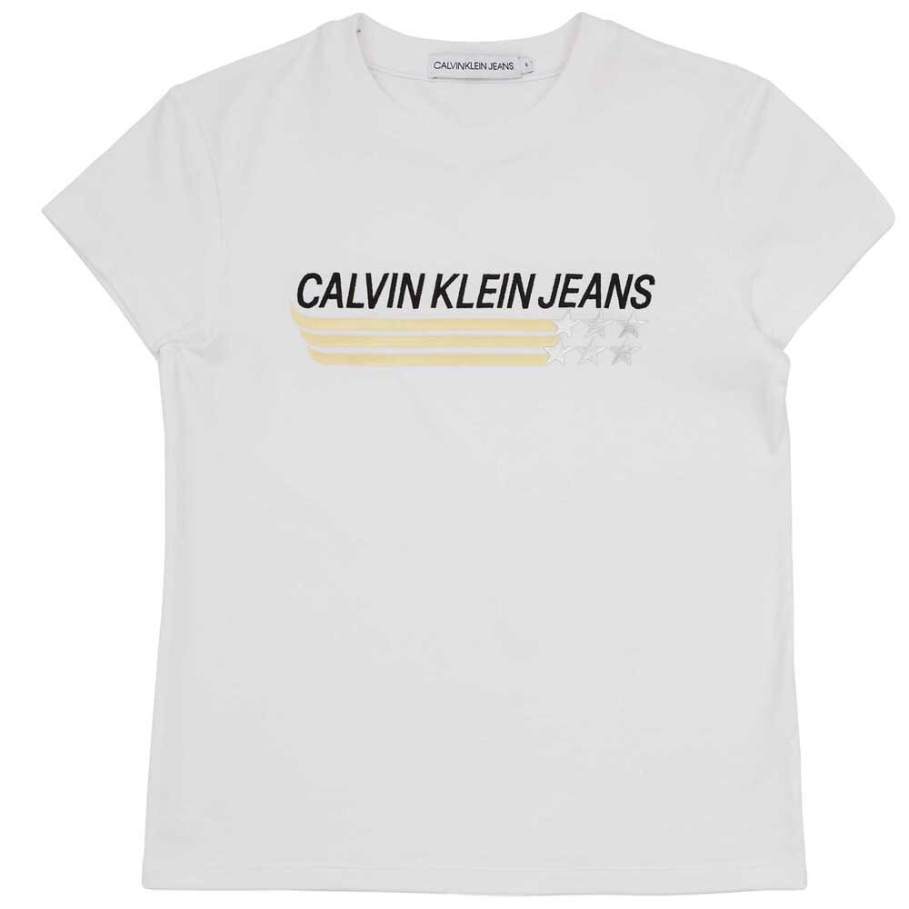 CALVIN KLEIN JEANS Logo & Star Slim Fit T-Shirt