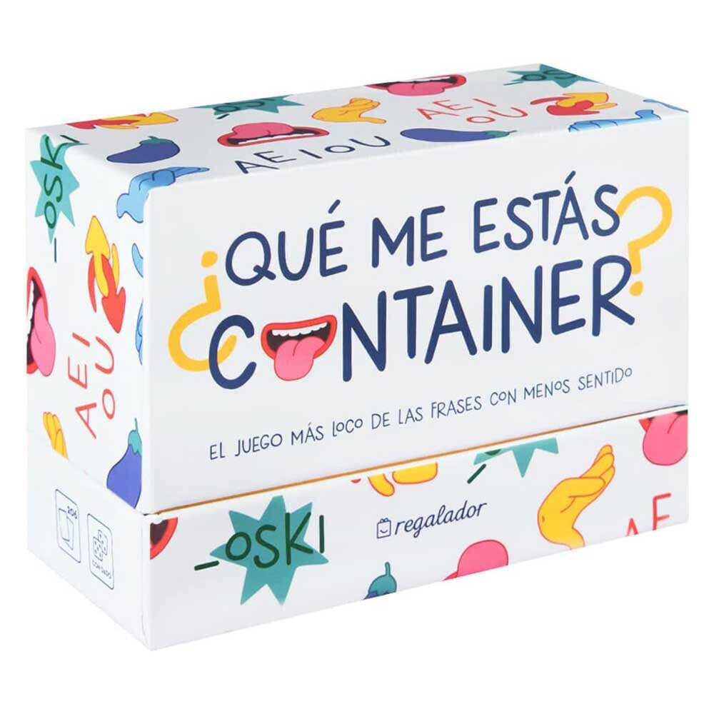 REGALADOR Qué Me Estás Container Spanish Board Game