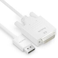 PureLink IS2010-020 - 2 m - DisplayPort - DVI-D - Male - Male - Straight