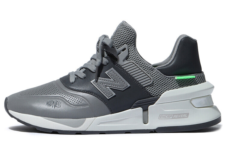 MADNESS x New Balance NB 997S 联名款 户外潮流 D宽 低帮 跑步鞋 男女同款 灰色 / Кроссовки MADNESS x New Balance NB 997S D MS997SMW