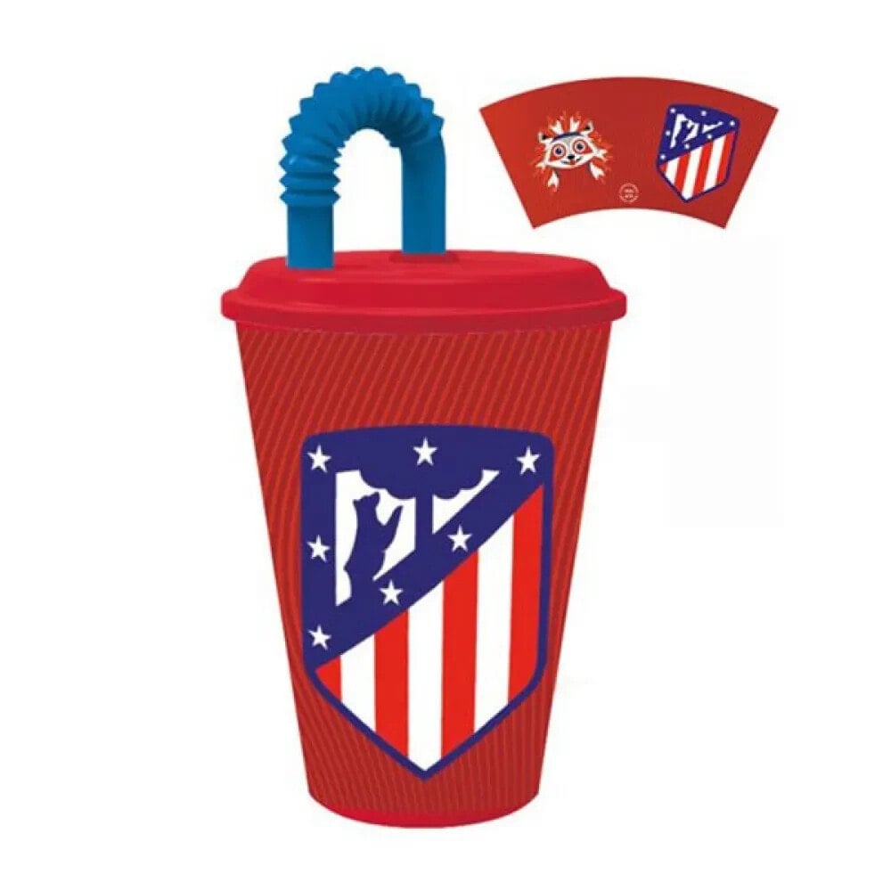 SEVA IMPORT Atletico Madrid Glass With Lid