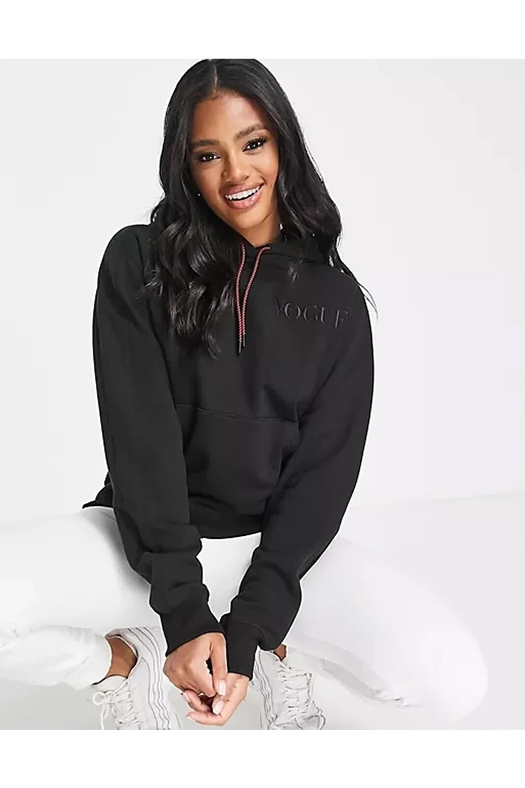 X VOGUE RELAXED HOODIE