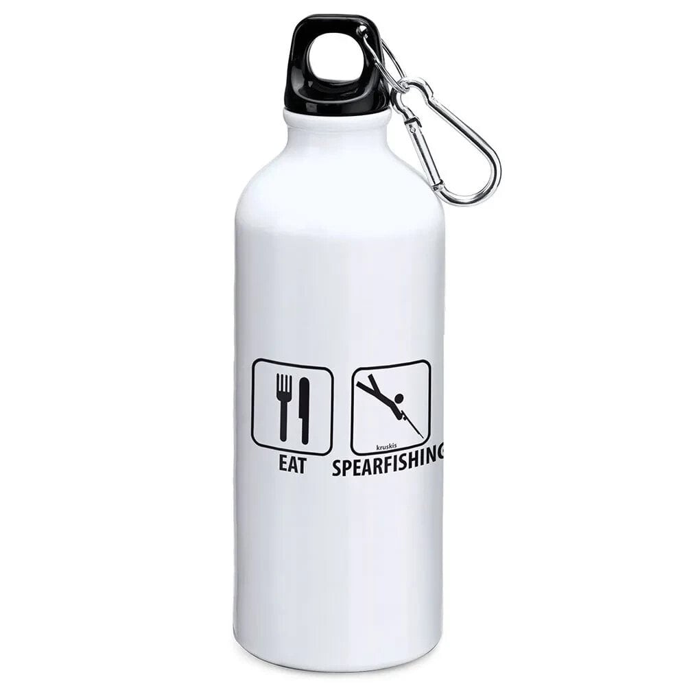 KRUSKIS Sleep Eat And Sperfishing 800ml Aluminium Bottle