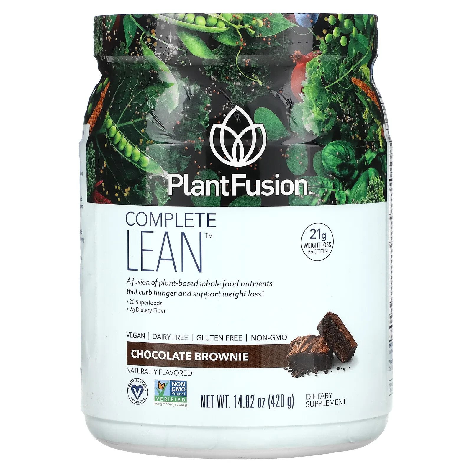 Complete Lean, Creamy Vanilla Bean, 14.82 oz (420 g)