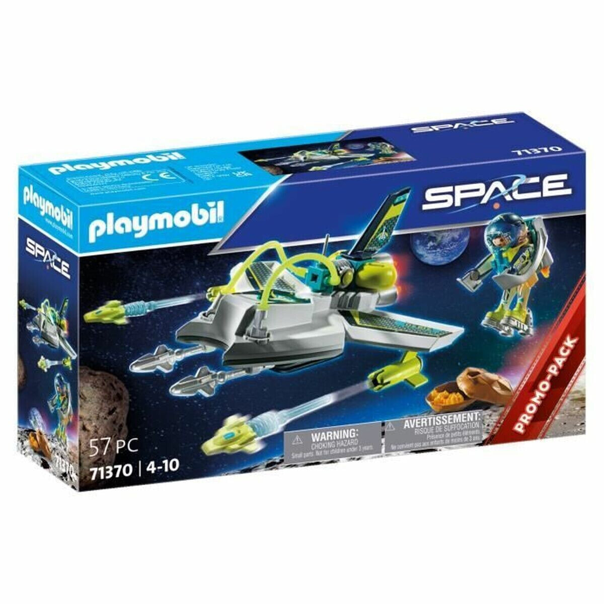 Playset Playmobil 71370 Space 57 Pieces