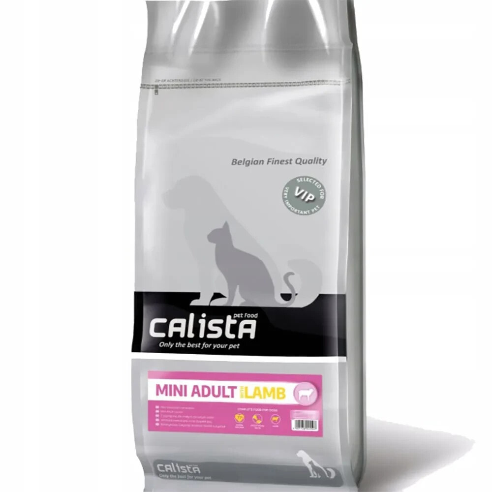 CALISTA Mini adult lamb dog food 12kg