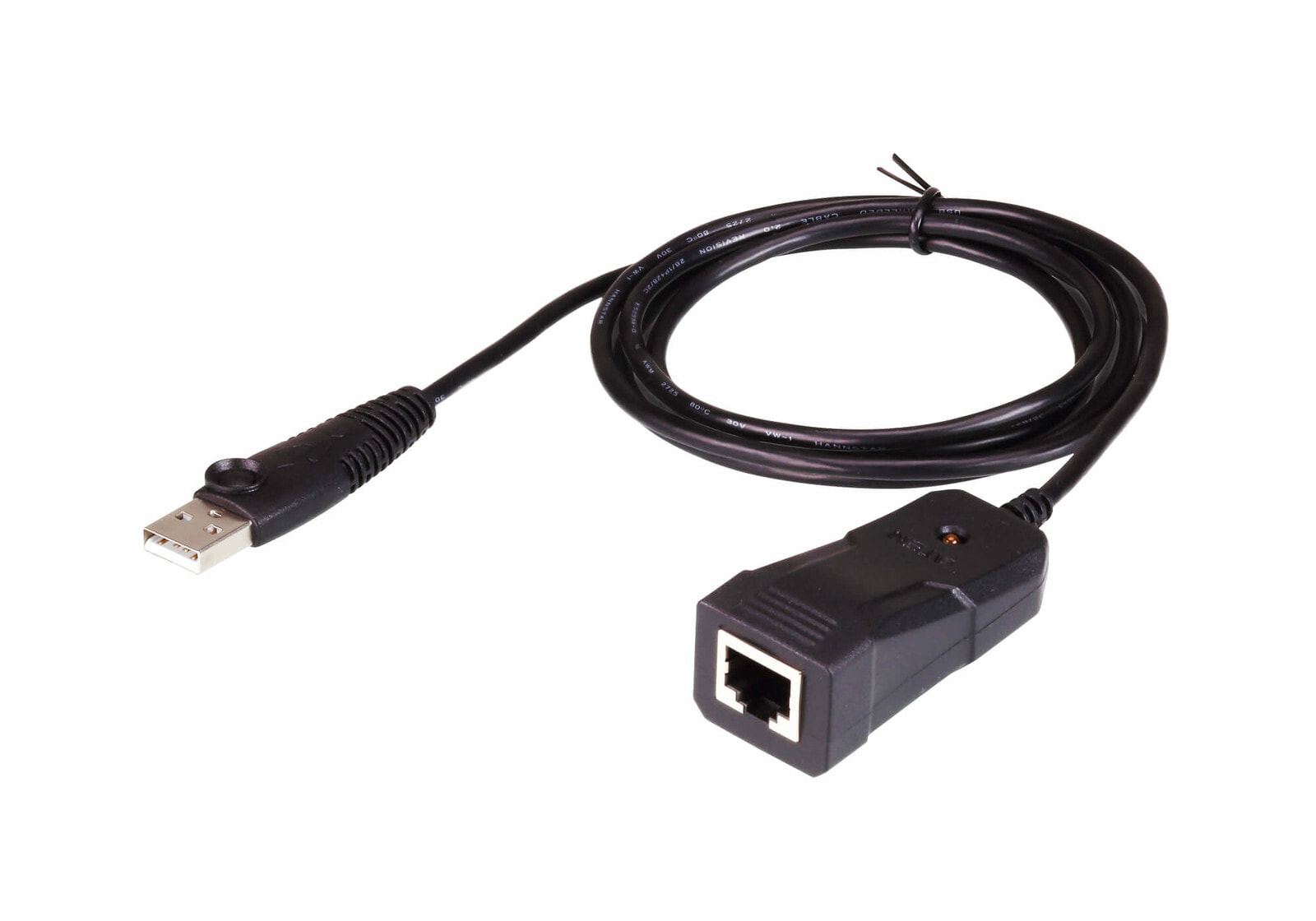 Aten UC232B-AT кабельный разъем/переходник USB RJ-45 (RS-232) Черный
