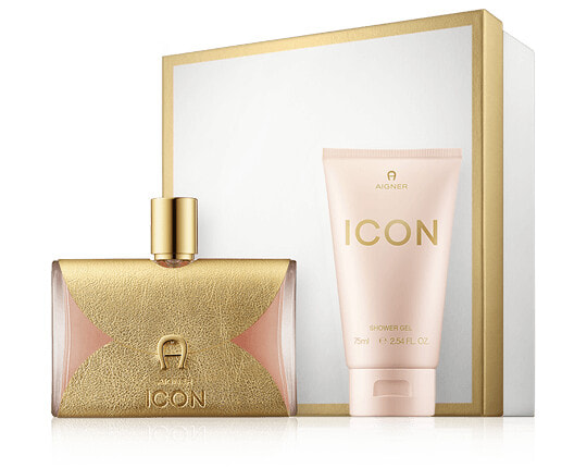 Aigner Icon 100 ml EdP Set mit Shower Gel