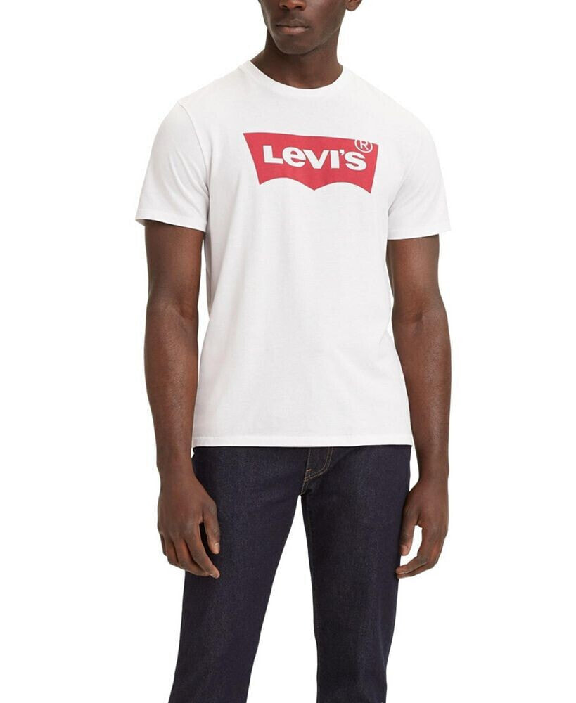 Levi's men's Graphic Logo Batwing Short Sleeve T-shirt