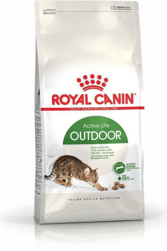 Сухой корм для кошек Royal Canin, для выходящих на улицу, с птицей