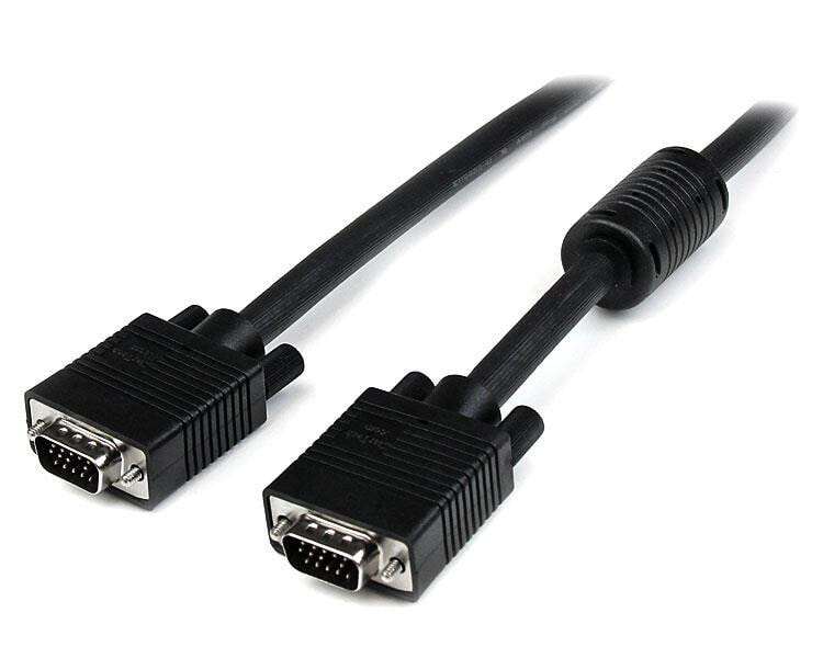 StarTech.com 5m HD15 VGA кабель VGA (D-Sub) Черный MXTMMHQ5M