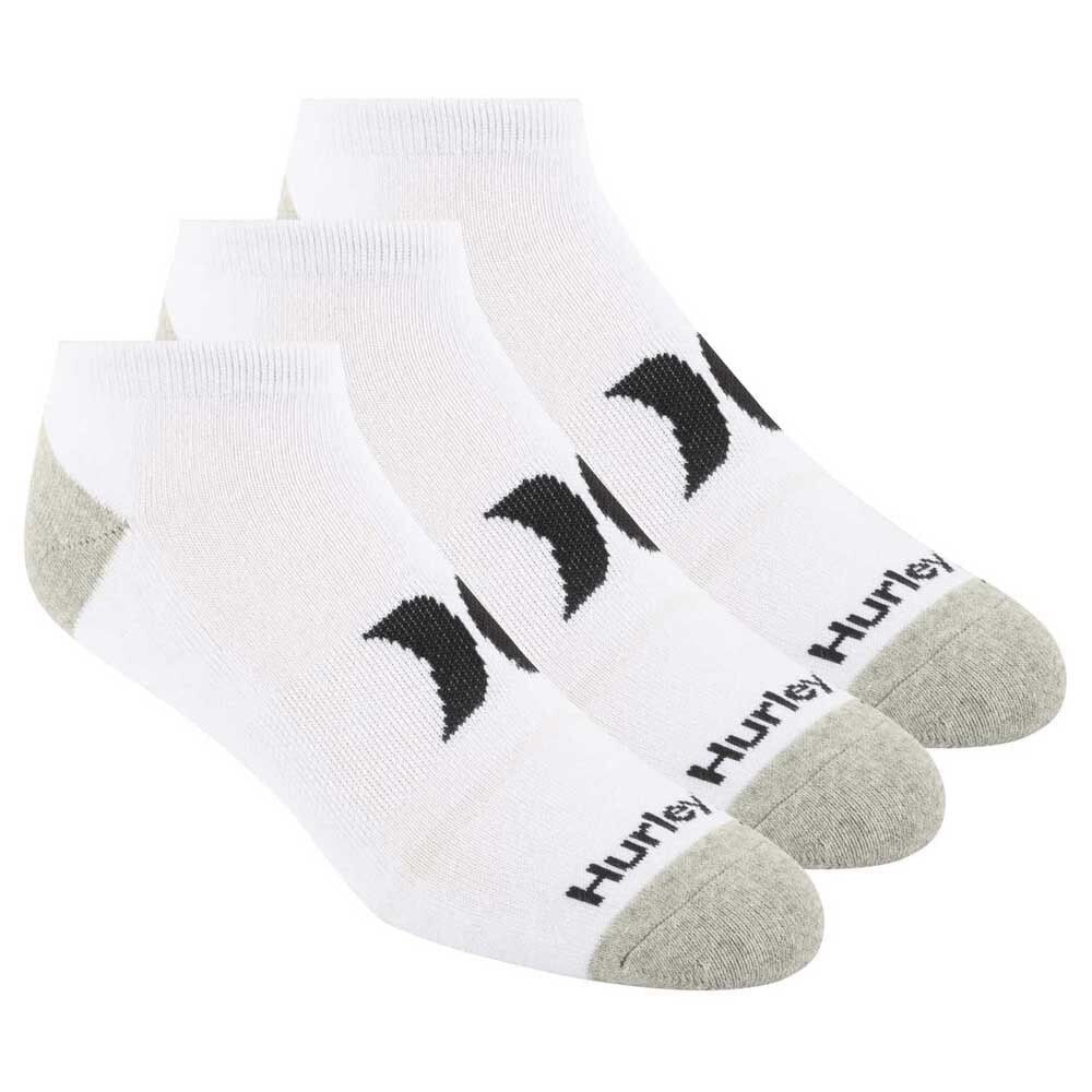 HURLEY Icon Low Cut 3 Pair Socks