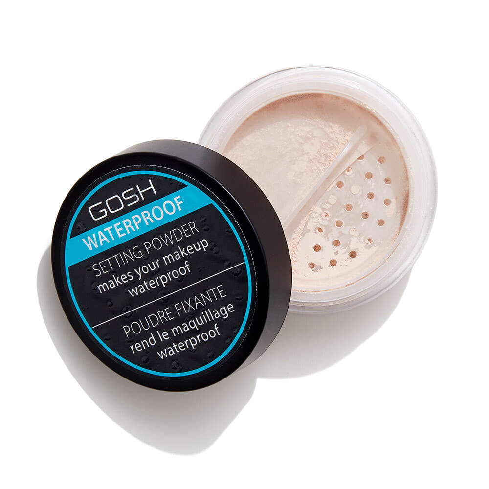 Gosh  Waterproof Setting Powder Водостойкая фиксирующая рассыпчатая пудра 7 г