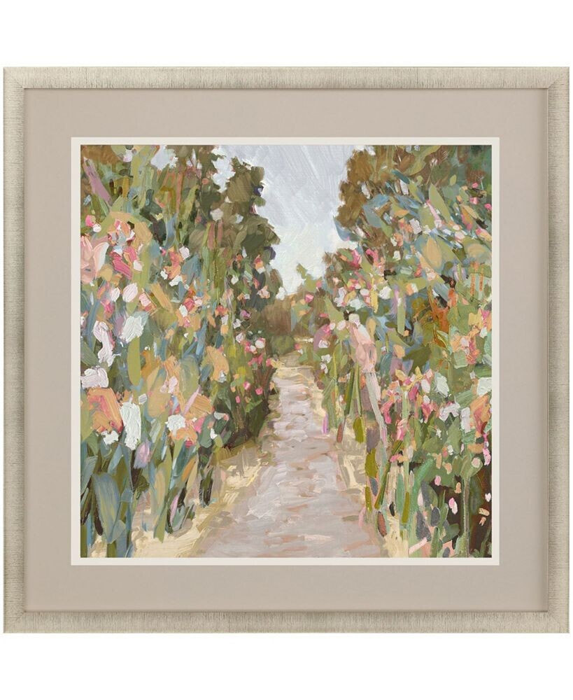 Paragon Picture Gallery garden Delight - Path Framed Art