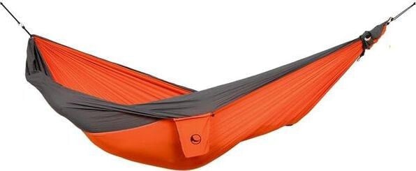 Ticket To The Moon Hamak dwuosobowy Original Hammock Orange/Dark Grey 320x200cm (TMO3503)