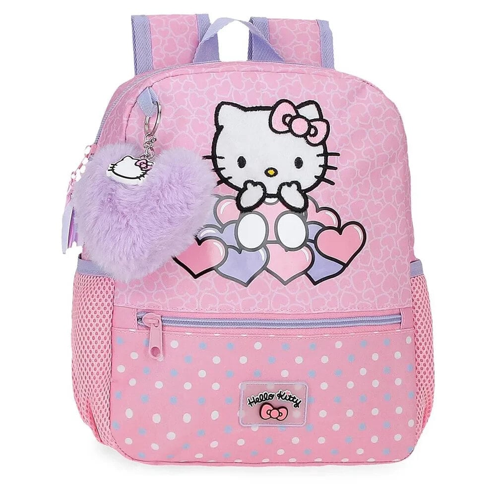 HELLO KITTY Hearts & Dots 28cm junior backpack