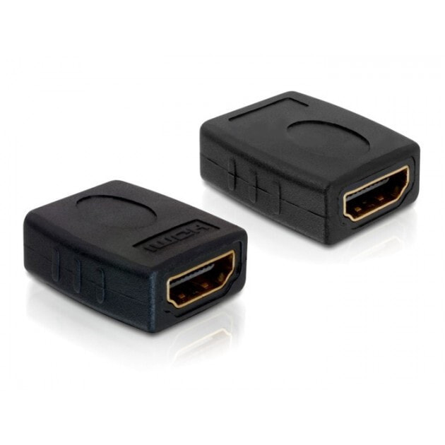 Techly IADAP-HDMI-F/F кабельный разъем/переходник Черный