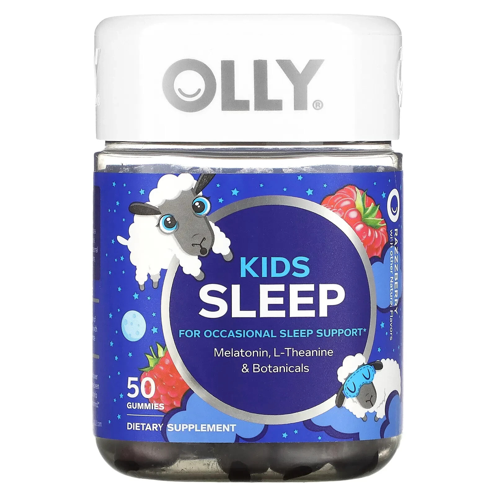 Kids Sleep, Razzzberry, 50 Gummies