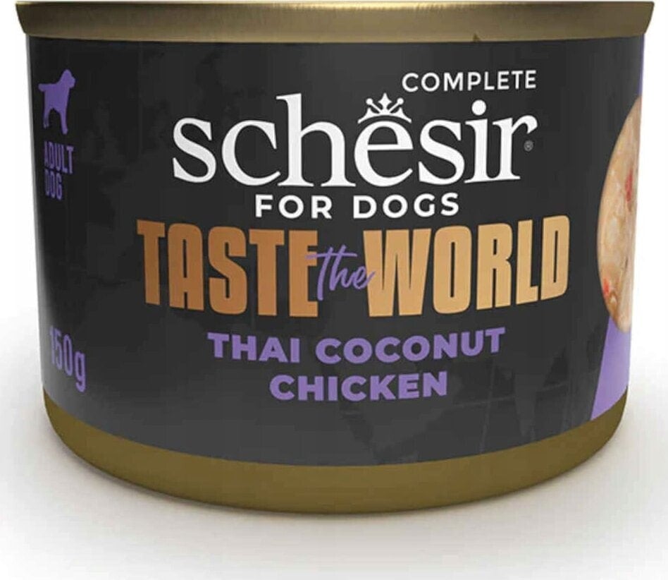 Agras Pet Foods SCHESIR Adult TASTE THE WORLD Kurczak THAI COCONUT 150g