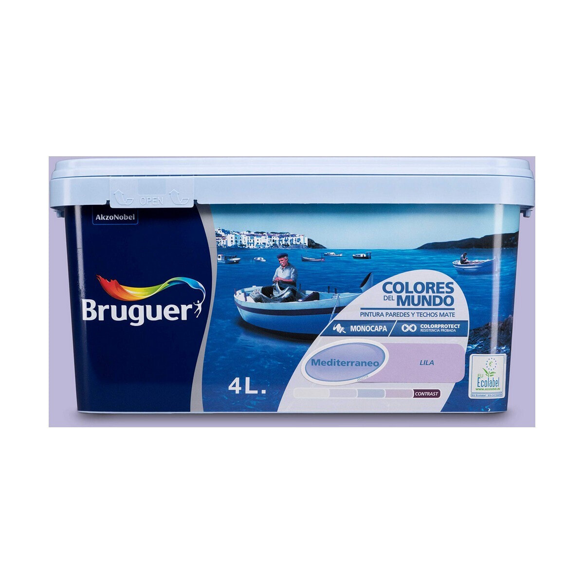 Paint Bruguer Mediterraneo Lilac 4 L