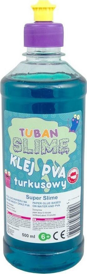 TUBAN Glue for PVA paper 500 ml turquoise