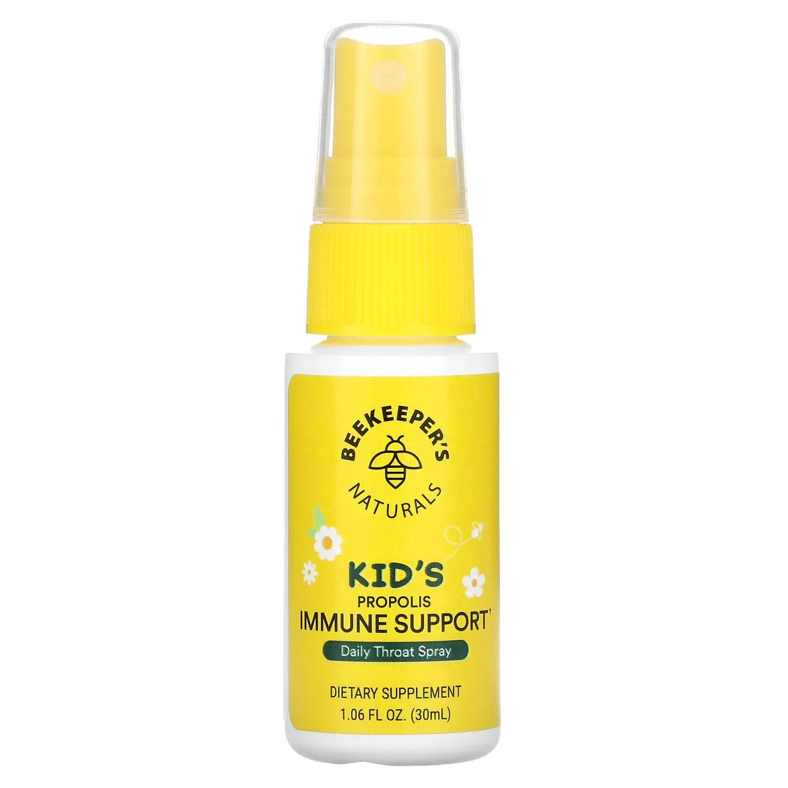 Kids, Propolis Immune Support, Daily Throat Spray, 1.06 fl oz (30 ml)