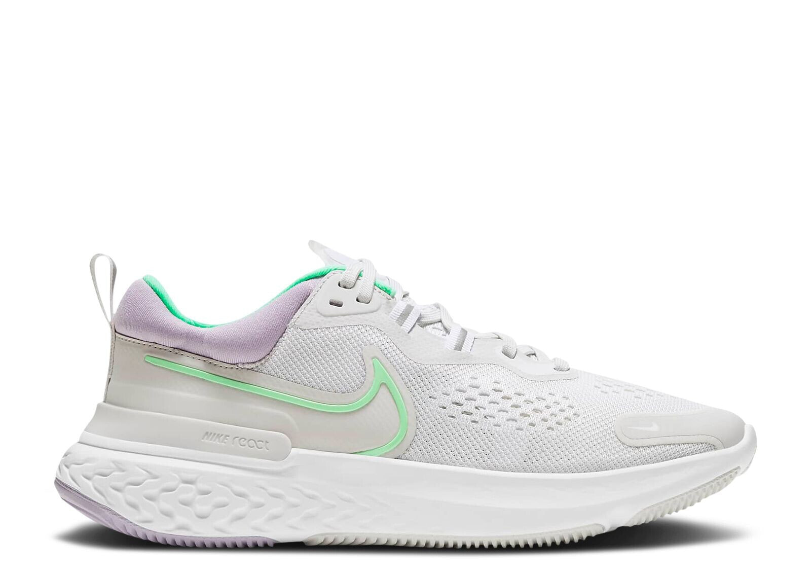 Wmns React Miler 2 'Platinum Tint Green Glow'