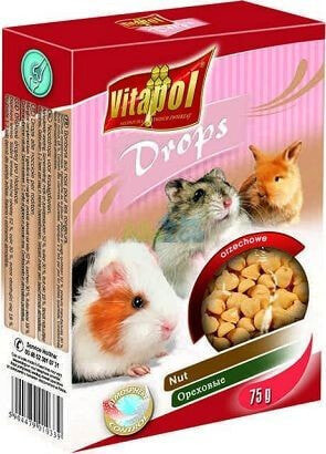 Vitapol DROPS FOR RODENTS NUTS 75g