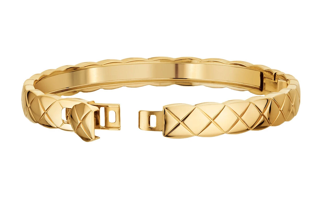 CHANEL 22c Early Spring Bangles Women's Yellow