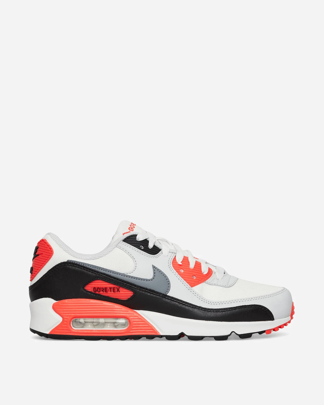 Air Max 90 GORE-TEX Sneakers Summit White / Bright Crimson / Black / Cool Grey