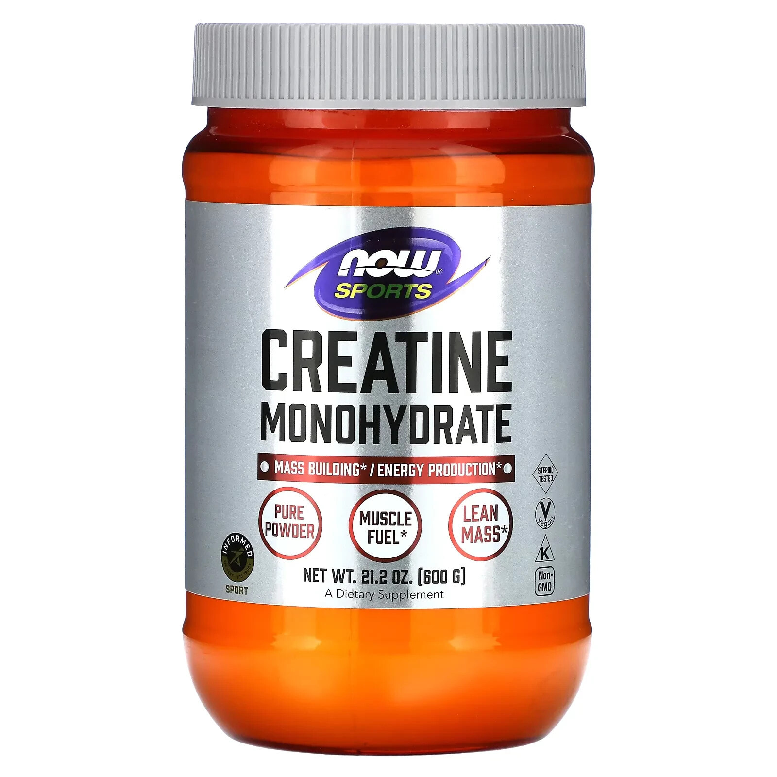 Sports, Creatine Monohydrate, 21.2 oz (600 g)