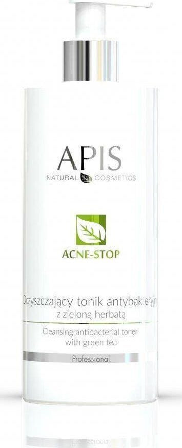 Apis Acne-Stop Cleansing Antibacterial Toner Антибактерильный тоник для кожи склонной к акне 500 мл