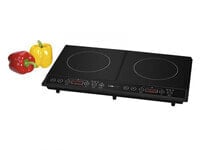 Clatronic DKI 3609 - Black - Countertop - Zone induction hob - Glass-ceramic - 2 zone(s) - 2 zone(s)