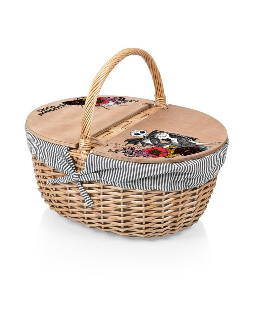 Picnic Time nightmare Before Christmas Jack and Sally - Country Picnic Basket