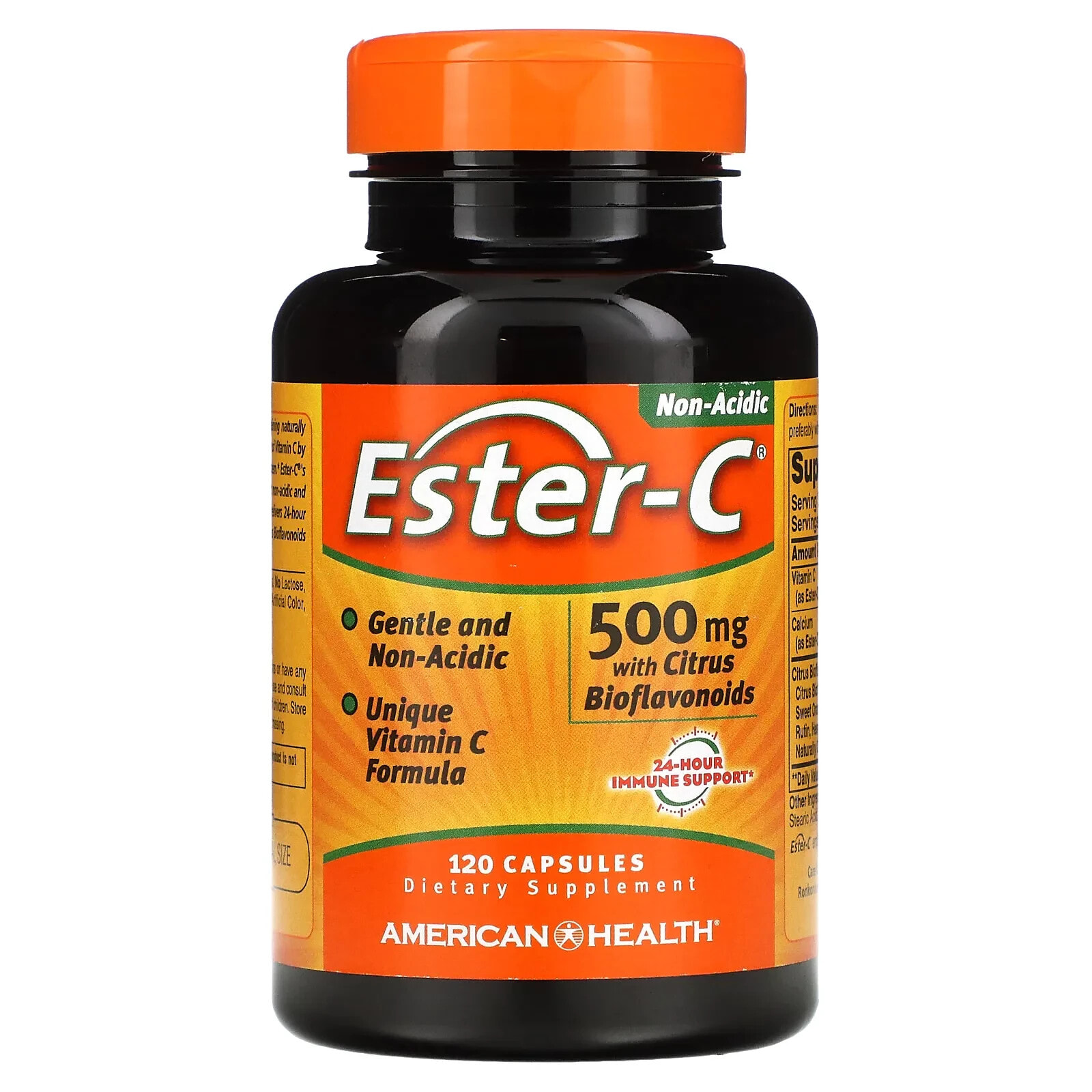 Ester-C with Citrus Bioflavonoids, 1,000 mg, 120 Capsules (500 mg per Capsule)